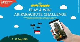 Logo: ART-ZOO Happy ZOObilee Play & Win! AR Parachute Challenge