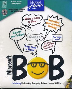 Logo: Microsoft Bob (game included)