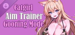Logo: Catgirl Aim Trainer: Gooning Mode
