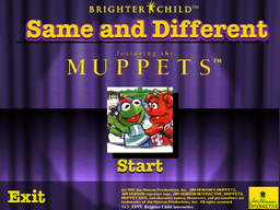Logo: Muppet Kids: Volume 5 - Same and Different
