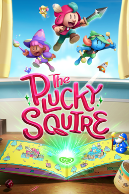 Logo: The Plucky Squire
