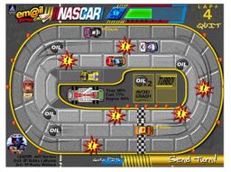 Logo: Em@il Games: NASCAR