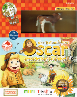 Logo: Oscar the Balloonist Discovers the Farm