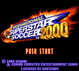 Logo: International Superstar Soccer 2000
