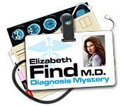 Logo: Elizabeth Find M.D.: Diagnosis Mystery