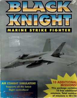 Logo: Black Knight: Marine Strike Fighter