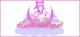 Logo: Notice Me Leena-senpai!