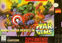 Logo: Marvel Super Heroes in War of the Gems