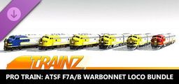 Logo: Trainz Plus: Pro Train - ATSF F7A/B Warbonnet Loco Bundle