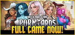 Logo: Once a Porn a Time: Porn and Cards