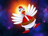 Logo: Chicken Invaders: Revenge of the Yolk - Christmas Edition