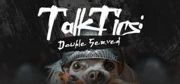 Logo: TalkTics: Double Served