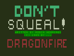 Logo: Don't Squeal!
