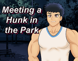 Logo: Meeting a Hunk in the Park