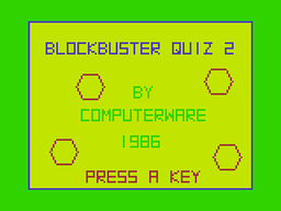Logo: Blockbuster Quiz 2