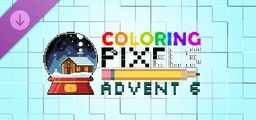 Logo: Coloring Pixels: Advent 6