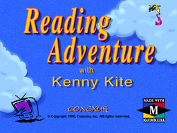 Logo: Reading Adventure with Kenny Kite