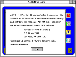 Logo: Action 123