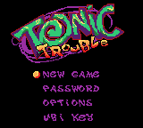 Logo: Tonic Trouble