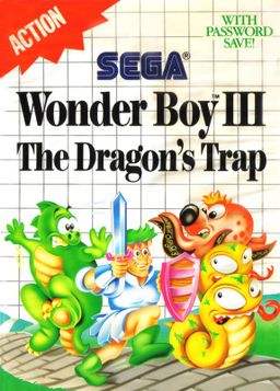 Logo: Wonder Boy III: The Dragon's Trap