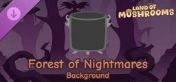Logo: Land of Mushrooms: Forest of Nightmares - Background