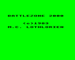 Logo: Battlezone 2000