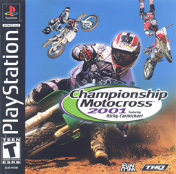 Logo: Championship Motocross 2001 Featuring Ricky Carmichael
