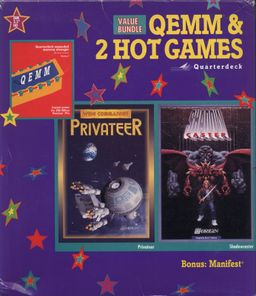 Logo: QEMM & 2 Hot Games