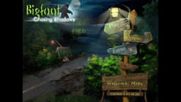 Logo: Bigfoot: Chasing Shadows