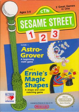 Logo: Sesame Street 1 2 3