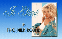 Logo: Jo Guest in the Milk Round