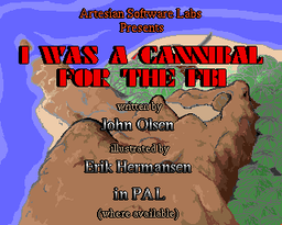 Logo: I was a Cannibal for the FBI