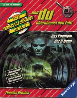 Logo: Die Knickebocker-Bande 1: Das Phantom der U-Bahn