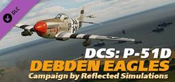 Logo: DCS: P-51D - Debden Eagles - Campaign by Reflected Simulations