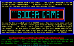 Logo: The Soccer Game