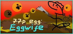 Logo: 77p egg: Eggwife