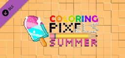 Logo: Coloring Pixels: Summer