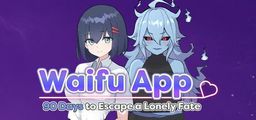 Logo: Waifu App: 90 Days to Escape a Lonely Fate