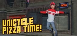 Logo: Unicycle Pizza Time!