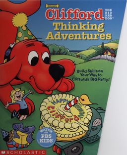 Logo: Clifford the Big Red Dog: Thinking Adventures