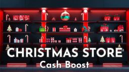 Logo: Christmas Store: Cash Boost