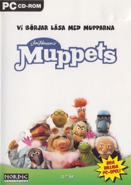 Logo: Vi börjar läsa med Mupparna