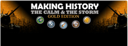 Logo: Making History: The Calm & The Storm - Gold Edition
