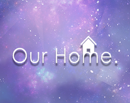 Logo: Our Home.