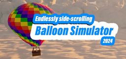 Logo: Endlessly Side-Scrolling Balloon Simulator 2024