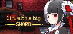 Logo: Girl with a big SWORD