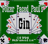 Logo: Poker Face Paul's Gin