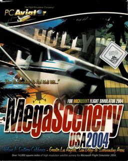 Logo: MegaScenery USA 2004 Volume 1: Southern California - Greater Los Angeles, San Diego & Surrounding Areas