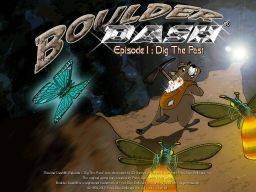 Logo: Boulder Dash Episode I: Dig the Past