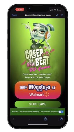 Logo: Creep to a New Beat: DJ Game